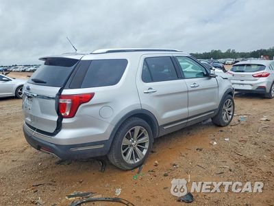 Trzecie zdjęcie samochodu z tyłu: 2018 FORD EXPLORER LIMITED VIN:1FM5K7F83JGA16154 - miniatura