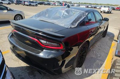 Czwarte zdjęcie samochodu z boku: 2022 DODGE CHARGER SCAT PACK VIN:2C3CDXGJ8NH127725 - miniatura