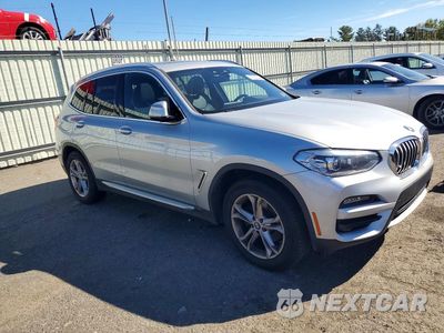 Czwarte zdjęcie samochodu z boku: 2021 BMW X3 XDRIVE30I VIN:5UXTY5C05M9G26192 - miniatura