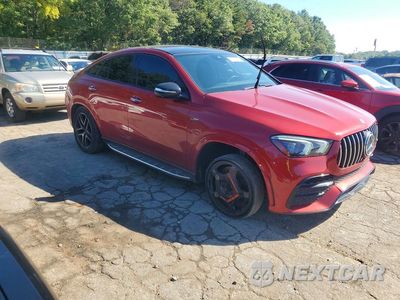 Czwarte zdjęcie samochodu z boku: 2021 MERCEDES-BENZ GLE COUPE AMG 53 4MATIC VIN:4JGFD6BB7MA521566 - miniatura