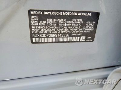 Zdjęcie 13 z 13 samochodu: 2024 BMW X3 M40I VIN:5UX83DP06R9T43538 - miniatura