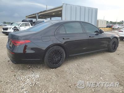 Trzecie zdjęcie samochodu z tyłu: 2023 MERCEDES-BENZ S S580E 4MATIC VIN:W1K6G6KB6PA200415 - miniatura