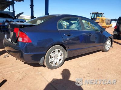 Trzecie zdjęcie samochodu z tyłu: 2008 HONDA CIVIC LX VIN:1HGFA16528L072569 - miniatura