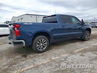 Trzecie zdjęcie samochodu z tyłu: 2023 CHEVROLET SILVERADO K1500 LT VIN:3GCUDDED8PG268664 - miniatura