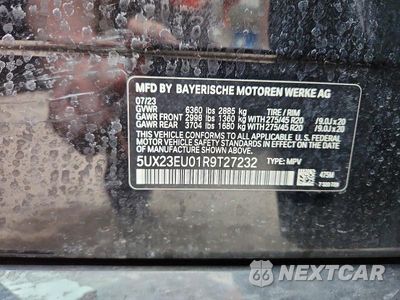 Zdjęcie 14 z 14 samochodu: 2024 BMW X5 XDRIVE40I VIN:5UX23EU01R9T27232 - miniatura