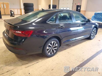 Trzecie zdjęcie samochodu z tyłu: 2024 VOLKSWAGEN JETTA S VIN:3VW5M7BU2RM010491 - miniatura