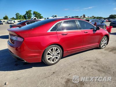 Trzecie zdjęcie samochodu z tyłu: 2016 LINCOLN MKZ VIN:3LN6L2G96GR606894 - miniatura