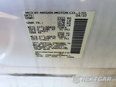 Zdjęcie 13 z 13 samochodu: 2010 INFINITI QX56 BASE VIN:5N3ZA0NE0AN908920 - miniatura