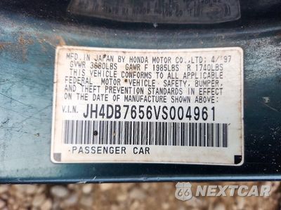 Zdjęcie 12 z 12 samochodu: 1997 ACURA INTEGRA LS VIN:JH4DB7656VS004961 - miniatura