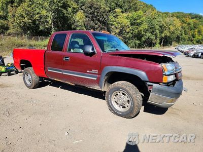 Czwarte zdjęcie samochodu z boku: 2003 CHEVROLET SILVERADO K2500 HEAVY DUTY VIN:1GCHK29103E123728 - miniatura