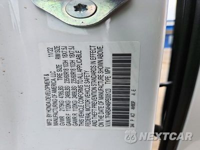 Zdjęcie 13 z 13 samochodu: 2023 HONDA CR-V EX VIN:7FARS4H46PE005123 - miniatura