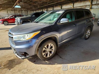2014 TOYOTA HIGHLANDER XLE 5TDKKRFH9ES036066 - główne zdjęcie licytacji z USA - miniatura