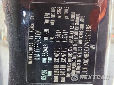 Zdjęcie 13 z 13 samochodu: 2027 KIA CARNIVAL LXS VIN:KNDNB5KA7V6191388 - miniatura
