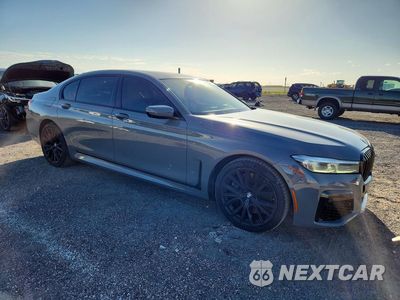 Czwarte zdjęcie samochodu z boku: 2022 BMW 740 I VIN:WBA7T2C04NCJ65324 - miniatura