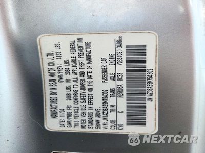 Zdjęcie 12 z 12 samochodu: 2005 NISSAN 350Z ENTHUSIAST VIN:JN1AZ36A55M754302 - miniatura