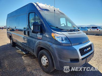 Czwarte zdjęcie samochodu z boku: 2021 RAM PROMASTER 3500 DELIVERY VAN VIN:3C6MRVJG6ME587258 - miniatura