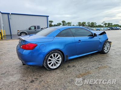Trzecie zdjęcie samochodu z tyłu: 2013 INFINITI G37 CONVERTIBLE BASE VIN:JN1CV6FEXDM772043 - miniatura