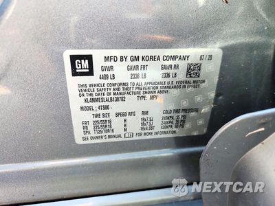Zdjęcie 14 z 14 samochodu: 2020 BUICK ENCORE GX SELECT VIN:KL4MMESL4LB130702 - miniatura