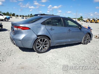 Trzecie zdjęcie samochodu z tyłu: 2021 TOYOTA COROLLA SE VIN:JTDS4MCE1MJ061370 - miniatura