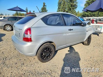 Trzecie zdjęcie samochodu z tyłu: 2009 HYUNDAI ACCENT GS VIN:KMHCM36C79U137832 - miniatura