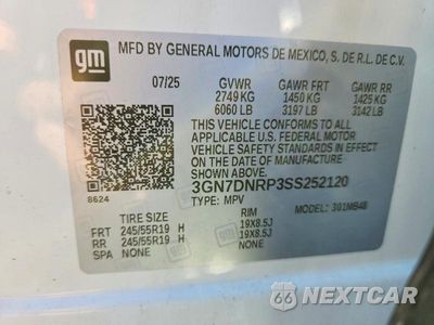 Zdjęcie 12 z 12 samochodu: 2025 CHEVROLET EQUINOX LT VIN:3GN7DNRP3SS252120 - miniatura