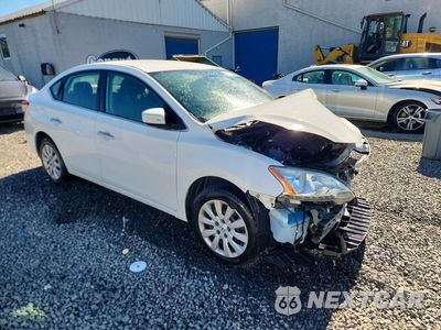 Czwarte zdjęcie samochodu z boku: 2015 NISSAN SENTRA S VIN:3N1AB7AP9FY347332 - miniatura
