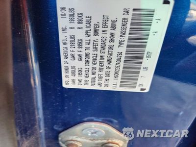 Zdjęcie 12 z 12 samochodu: 2007 HONDA ACCORD LX VIN:1HGCM72357A004794 - miniatura