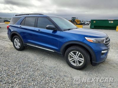 Czwarte zdjęcie samochodu z boku: 2020 FORD EXPLORER XLT VIN:1FMSK8DH8LGB92258 - miniatura