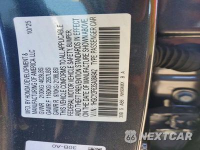 Zdjęcie 12 z 12 samochodu: 2025 HONDA ACCORD HYBRID EXL VIN:1HGCY2F63SA084942 - miniatura