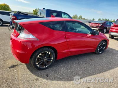 Trzecie zdjęcie samochodu z tyłu: 2014 HONDA CR-Z VIN:JHMZF1D40ES000650 - miniatura