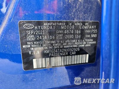 Zdjęcie 13 z 13 samochodu: 2022 GENESIS G70 2.0T VIN:KMTG34TA2NU092926 - miniatura