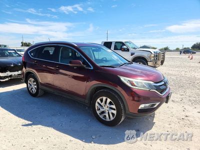 Czwarte zdjęcie samochodu z boku: 2016 HONDA CR-V EXL VIN:5J6RM4H75GL022521 - miniatura