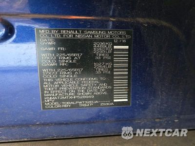 Zdjęcie 13 z 13 samochodu: 2017 NISSAN ROGUE S VIN:KNMAT2MTXHP528949 - miniatura