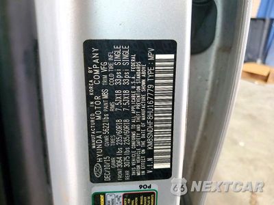 Zdjęcie 13 z 13 samochodu: 2017 HYUNDAI SANTA FE SE VIN:KM8SNDHF8HU167779 - miniatura