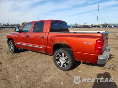 Drugie zdjęcie samochodu z przodu: 2008 DODGE DAKOTA QUAD LARAMIE VIN:1D7HW58N18S602443 - miniatura
