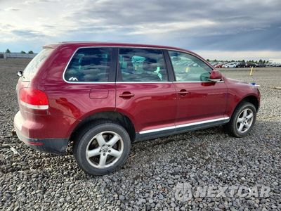 Trzecie zdjęcie samochodu z tyłu: 2005 VOLKSWAGEN TOUAREG 3.2 VIN:WVGBG77L05D009872 - miniatura