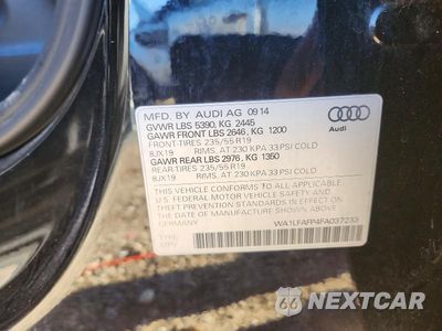 Zdjęcie 12 z 12 samochodu: 2015 AUDI Q5 PREMIUM PLUS VIN:WA1LFAFP4FA037233 - miniatura