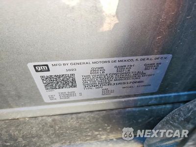 Zdjęcie 13 z 13 samochodu: 2024 CHEVROLET BLAZER RS VIN:3GNKDCRJ1RS170665 - miniatura