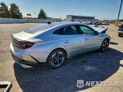 Trzecie zdjęcie samochodu z tyłu: 2024 HYUNDAI SONATA SEL VIN:KMHL14JA7RA389621 - miniatura