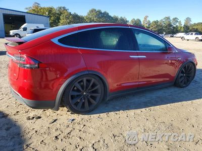 Trzecie zdjęcie samochodu z tyłu: 2016 TESLA MODEL X VIN:5YJXCBE20GF015119 - miniatura