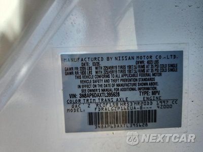 Zdjęcie 14 z 14 samochodu: 2026 NISSAN KICKS SR VIN:3N8AP6DAXTL395628 - miniatura