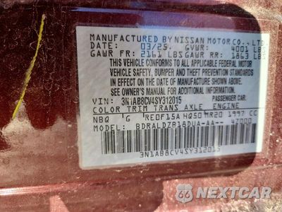 Zdjęcie 12 z 12 samochodu: 2025 NISSAN SENTRA SV VIN:3N1AB8CV4SY312015 - miniatura