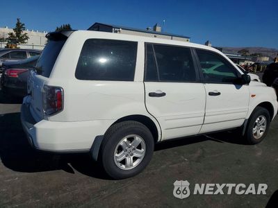 Trzecie zdjęcie samochodu z tyłu: 2007 HONDA PILOT LX VIN:5FNYF18147B002009 - miniatura