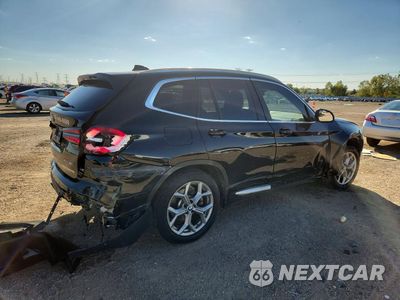 Trzecie zdjęcie samochodu z tyłu: 2022 BMW X3 XDRIVE30I VIN:5UX53DP08N9J98600 - miniatura