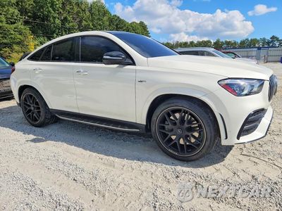 Czwarte zdjęcie samochodu z boku: 2021 MERCEDES-BENZ GLE COUPE AMG 53 4MATIC VIN:4JGFD6BB2MA205086 - miniatura
