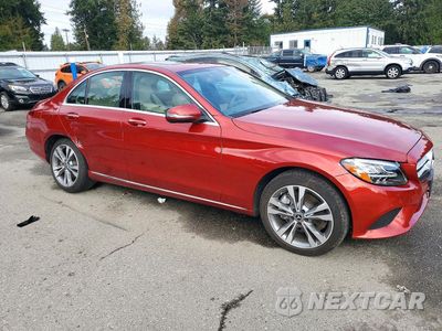 Czwarte zdjęcie samochodu z boku: 2021 MERCEDES-BENZ C 300 4MATIC VIN:W1KWF8EB3MR620463 - miniatura
