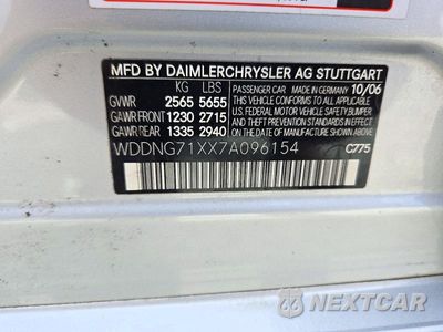 Zdjęcie 12 z 12 samochodu: 2007 MERCEDES-BENZ S 550 VIN:WDDNG71XX7A096154 - miniatura