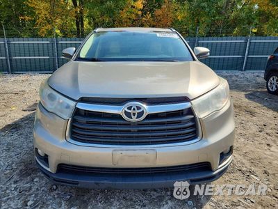 Piąte zdjęcie samochodu w środku: 2014 TOYOTA HIGHLANDER XLE VIN:5TDJKRFH2ES046966 - miniatura