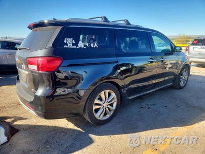 Trzecie zdjęcie samochodu z tyłu: 2018 KIA SEDONA SXL VIN:KNDME5C13J6373892 - miniatura