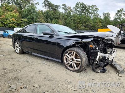 Czwarte zdjęcie samochodu z boku: 2016 AUDI A6 PREMIUM PLUS VIN:WAUGFAFCXGN178514 - miniatura